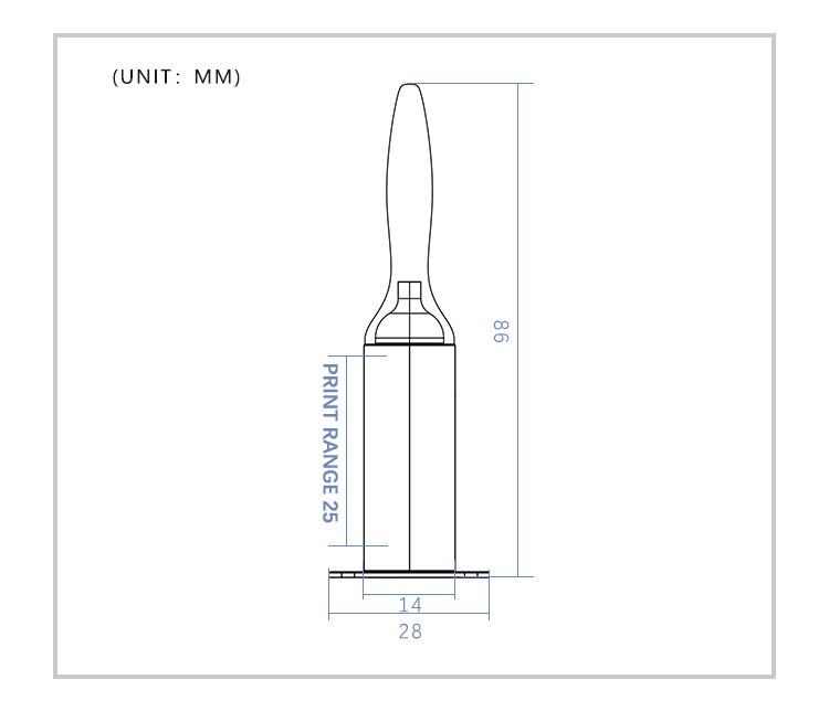 Cosmetic PP Plastic 5ml Ampoule Bottle Serum Bottle for Skincare Product Eye Cream Serum Packaging Essence Bottles