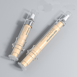 Cosmetic Eye Cream Syringe PS PP Airless Pump Bottle 5ml 10ml Syringe Plastic Airless Syringe Dropper For Beauty Salon